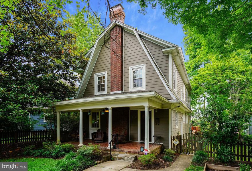 Located in the heart of desirable Mt. Washington, this gorgeous home has been updated and is ready for you! The charming front exterior and picket fence invite you to the deep front porch, perfect for unwinding on a rocking chair with a pitcher of sweet, iced tea. Step inside to find original charm seamlessly complimented by a recent renovation, with an open concept family room tied to a beautifully remodeled kitchen. Custom built-ins for your beloved books and objets d’art, intricate crown and chair moldings, and gleaming hardwood floors throughout combine with chic high-end finishes and energy efficient systems to create the best of old and new. The sun kissed kitchen boasts stunning petrified wood countertops, a Viking range, breakfast bar and lots of storage. French doors lead to a new multi-tiered deck, perfect for al fresco dining, with access to great lawn space for play. Back inside, the family room, living room, and dining room provide additional spaces for work, relaxation, or entertaining, and a convenient powder room completes the main level. Upstairs, you will find a large owner’s suite with more custom built-ins, an oversized walk-in closet and an en suite bathroom. In addition to the perfectly located laundry room, two additional bedrooms and a shared hall bathroom round out this floor. And a new third floor bedroom thoughtfully increased the overall living space of the original home. A detached garage, currently used for storage, can be kept as is or can be converted back to a traditional garage for cars. The roof was replaced in 2014, all the original windows were replaced in 2016, and a Navien high efficiency condensing combination boiler replaced the old boiler and water heater in 2016. This exquisitely detailed property is ready to welcome you home!