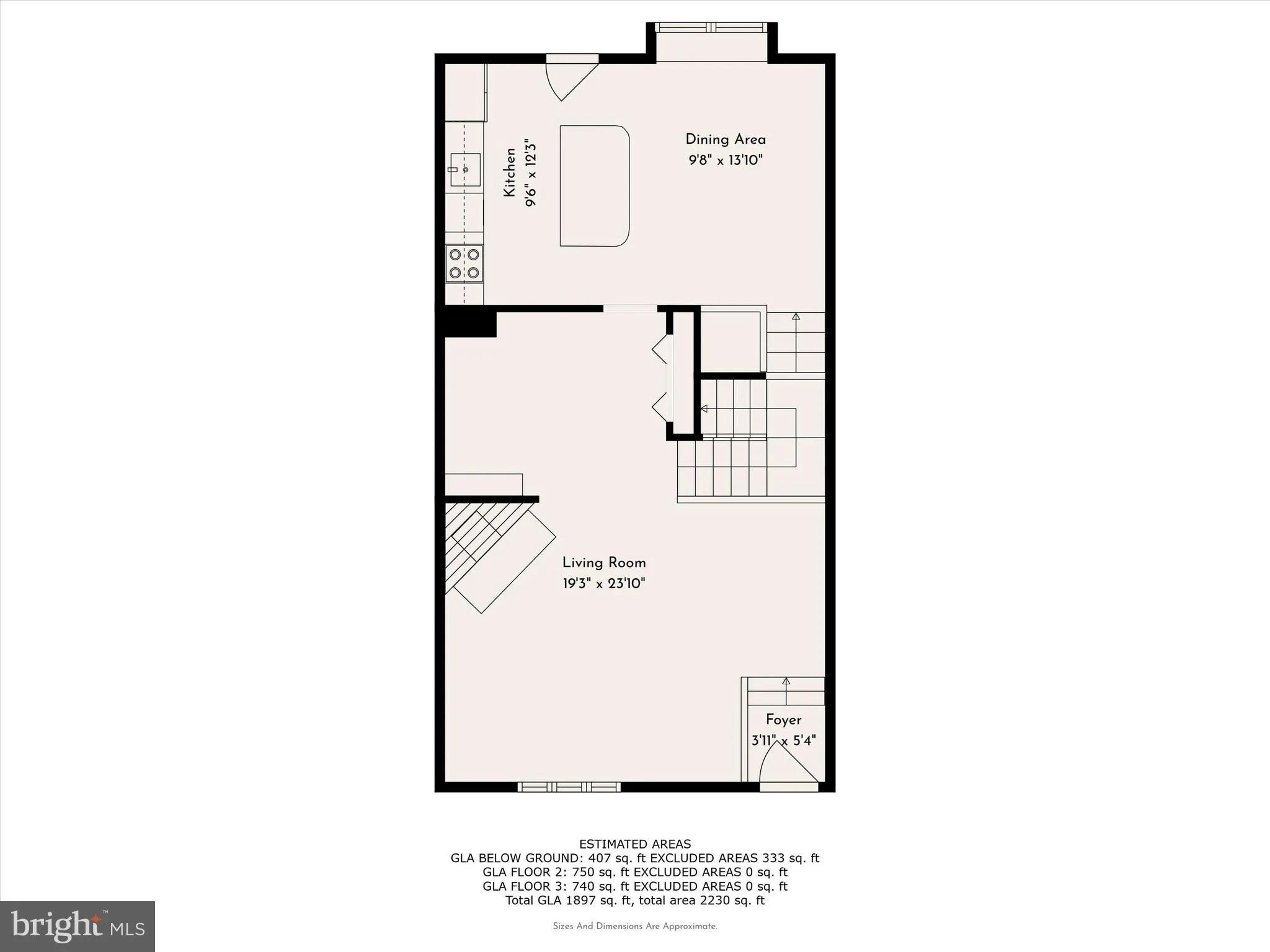 Bensalem, Pennsylvania 19020, United States, 3 Bedrooms Bedrooms, ,2 BathroomsBathrooms,Residential,Active,95757