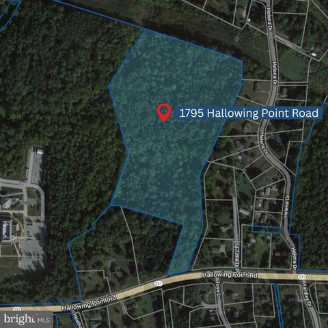 1795 HALLOWING POINT ROAD PRINCE FREDERICK MD 20678