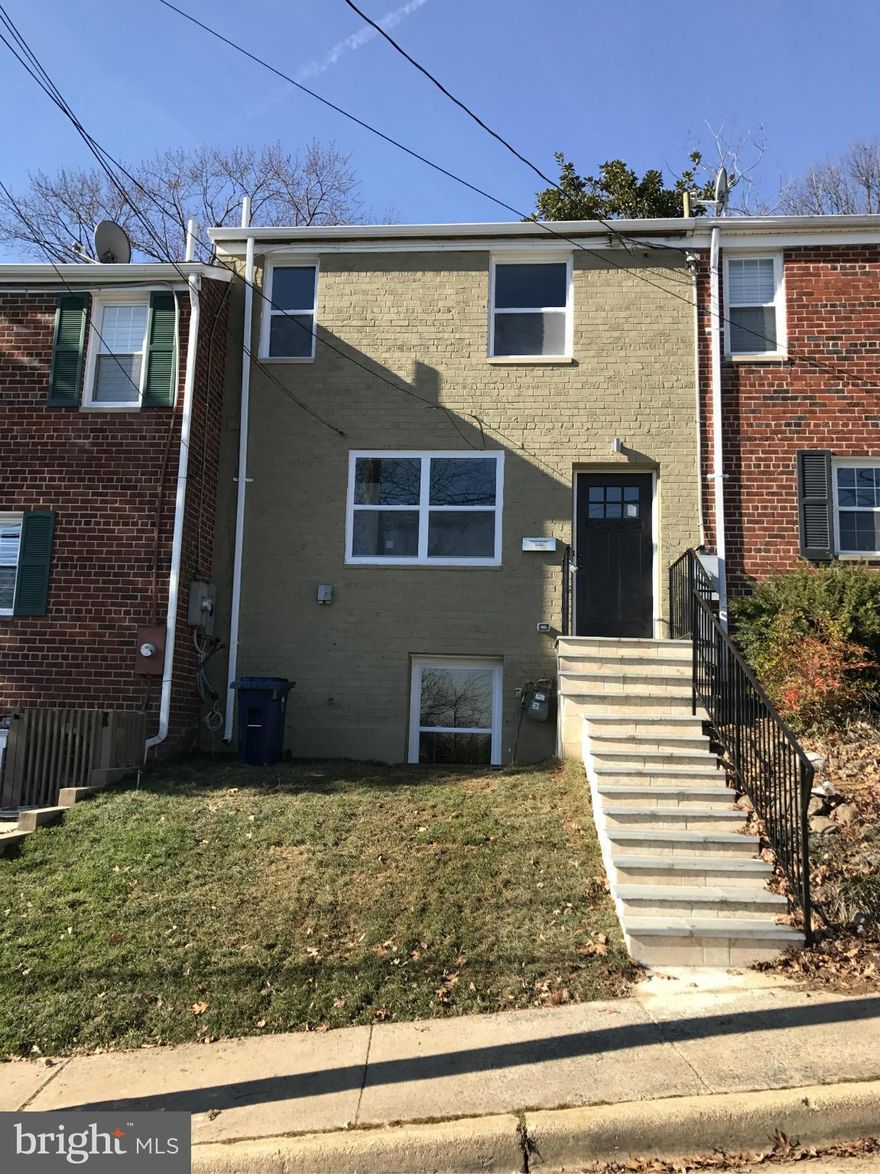 Top of the line Renovation by SherInvestments. NEWLY RENOV open floor plan with kitchen facing rear of home. L/F room faces a beautiful view of Alexandria. New plum. New HVAC sys. New electricals. New W/D. New kitchen cabinets/counter tops. New HW floors throughout main level and upper level. New basement tiles. New bathrooms. New PR main level. New windows/egress. Walk to Del Ray. Minutes to DC.