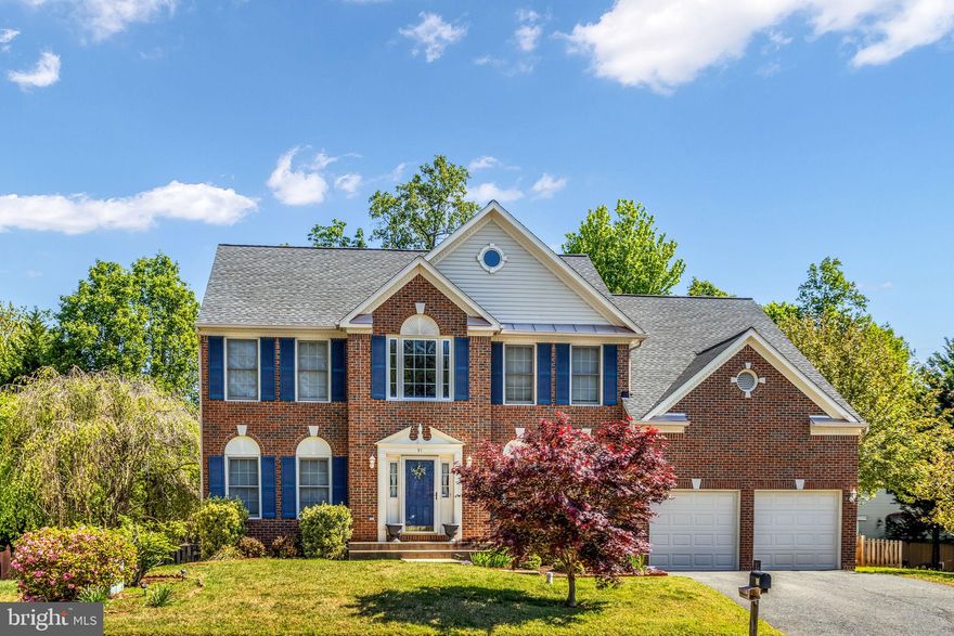 Large, beautiful home in the highly sought after community of Hampton Oaks in north Stafford. Three finished levels of living space. Enter the home into a two story foyer, beautiful hard woods and plush carpet. Light and open, kitchen with island, upgraded countertops, and double oven! Kitchen flows easily into family room with fireplace and rear, stamped concrete patio. Perfect set up for entertaining and grilling! Tidy rear yard with shed. Formal living and dining room and main level office! Tons of space. Finished basement recreation room with pool table, bar, and extra refrigerator! Perfect set up for watching the big game or relaxing at home. Huge master bedroom with bath that features stall shower, soaking tub, and double vanities. Very generous sized bedrooms. Close to everything in north Stafford...shops, schools, and restaurants! Handy to Quantico, I-95, and commuter lots. This property is a must-see! Call today for an appointment!