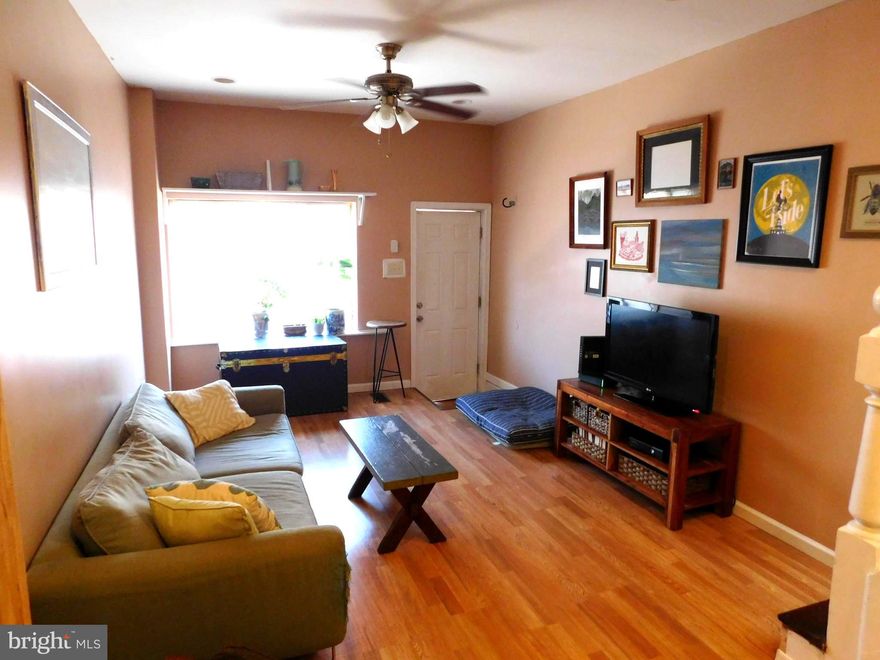 Welcome to 120 N Curley Street,This Cozy Rental Offers 2 Bedrooms, 1.5 Baths, Open Concept On The Main Level, Spacious Kitchen,Tons of Natural Light. Unfinished Basement For Storage. Minutes Away From John Hopkins & Patterson Park, Bars/Restaurants, Majors Roads & Public Bus. Street Parking. Available November 1st, Pets Welcome.