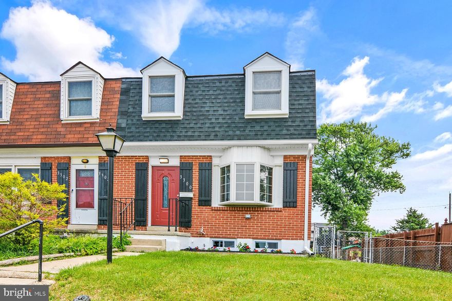 MULTIPLE OFFERS RECEIVED, ALL OFFERS DUE 9/11 10 am. Rare opportunity! Beautifully renovated townhome with detached garage and fully finished walkout basement in Baltimore county,  great location! Renovated by a licensed contractor with county permits and inspections. Featuring updated kitchen with brand new SS appliances, soft close cabinets, granite counters, nice and modern backsplash, updated baths, water resistant luxury vinyl plank flooring  on main and lower levels, new HVAC, new plumbing entire house, water heater. New roof, gutters, siding! Freshly painted and brand new interior doors and trims. Kitchen door stepping out to a nice size roofed patio and fully wire fenced backyard. Recessed lighting through out first and lower levels. Crown molding on the entire main level.  Finished basement has a full bath,  4th bedroom and private rear entrance. Great in-law suite or rent out for extra income! Detached huge garage has electricity, can be also used as a shop or hobby room. No need to park on the street, simply drive around and park front of the garage or the fence! Minutes away from all major highways like 695,95,895 and 295 etc. No ground rent! Hurry, this won't last long!