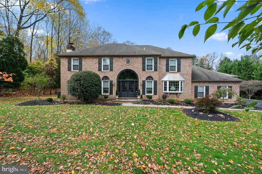 Introducing 18 Colet Circle -  a timeless colonial home that seamlessly blends classic elegance with modern amenities. This meticulously designed home, situated in the highly rated Marple Newtown School District, boasts four bedrooms and three full baths, along with two thoughtfully placed powder rooms. As you approach, the grandeur of this residence is immediately apparent, with its stately facade and sweeping grounds. Stepping through the front door, you are greeted by a two-story entry with marble flooring that sets the tone for the sophistication awaiting within! The living room, with its cozy fireplace, provides an inviting space for gatherings, while the adjacent professional study is the ideal spot to get work done. The gourmet kitchen is a chef’s dream featuring a spacious breakfast area, top-of-the-line appliances, kitchen work station, and ample counter space. From here, enter the spacious formal dining room with french door to the stunning yard and a wine room offering an ideal space to showcase and enjoy your favorite vintages. The family room addition, distinguished by its vaulted ceiling and dramatic fireplace, adds an air of spaciousness and charm. This room offers warmth and character - wonderful for both casual family evenings and entertaining guests. The main level is completed with a formal powder room off of the foyer and a laundry/mudroom area with full bathroom- perfect to shower off after a dip in the pool.
Ascend to the upper level, and you'll discover an expanded primary suite that exudes comfort and opulence with a dressing area and sitting room. The vaulted ceiling adds to the sense of grandeur, as does the fireplace, dual walk-in closets with built-in cabinetry and the attached luxurious bath is a sanctuary of relaxation. Three additional bedrooms that share an updated hall bathroom complete this level. A large finished lower level with fireplace adds an additional layer of comfort and entertainment to this already spectacular home. The lower level, with an additional half bathroom, is thoughtfully designed and thoughtfully finished, offering an amazing space with a multitude of uses. The house is completed with a newly epoxied 3 car attached garage.
Step outside into your private oasis, where a pool with a cascading waterfall invites you to unwind. The jacuzzi offers a soothing retreat, and the patio with covered area and a stainless steel outdoor kitchen ensures that every gathering is a culinary delight.  A detached two-car garage with an upper level apartment adds both convenience and versatility to this property. The apartment features 2 bedrooms, a fully-equipped kitchen, 1.5 bathrooms, and a family room, making it an ideal space for guests.
This magnificent home with its classic charm, modern amenities, and exquisite outdoor spaces is not just a residence; it's a haven where every detail has been carefully curated to provide a lifestyle of comfort and luxury. Call today to make your appointment to see this amazing property- it is sure to impress!