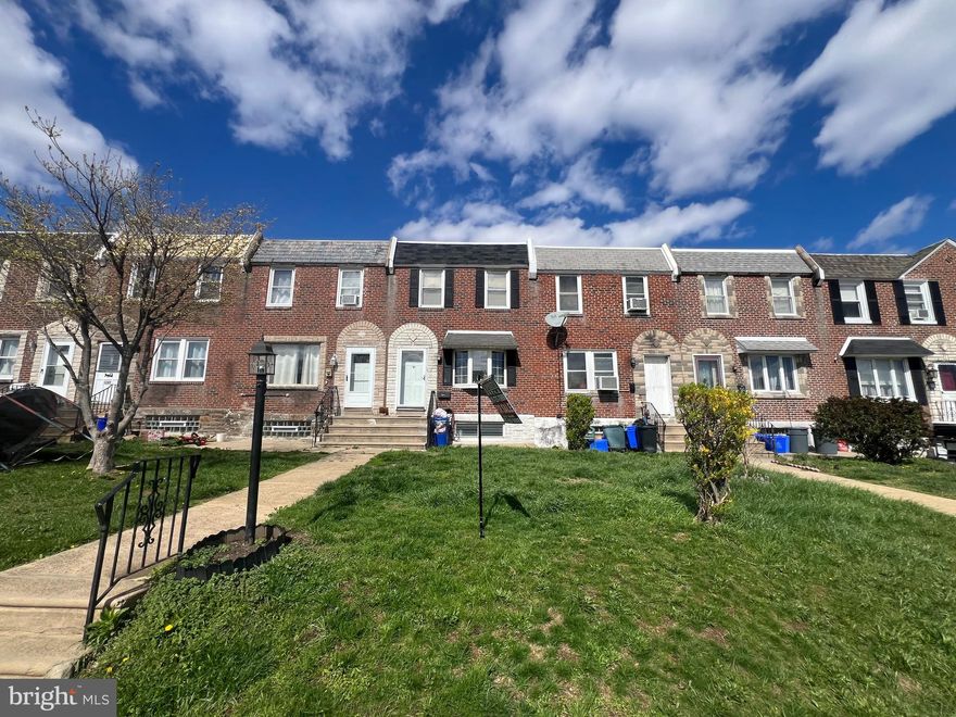 Well maintained 2 story  brick row home in West Mayfair of NE Philly.   Perfect for home owner or investor! Main floor features Spacious living room,  Formal dining room and Eat-In kitchen with tile floors.  Upstairs are 3 good sized bedrooms w/ample closet spaces, and one full  hall bathroom.  Finish basement with recreation area, laundry area, attached garage & exit to rear yard.   Convenient location! Just a few blocks from school, park, supermarket and restaurants. Schedule your showing today!