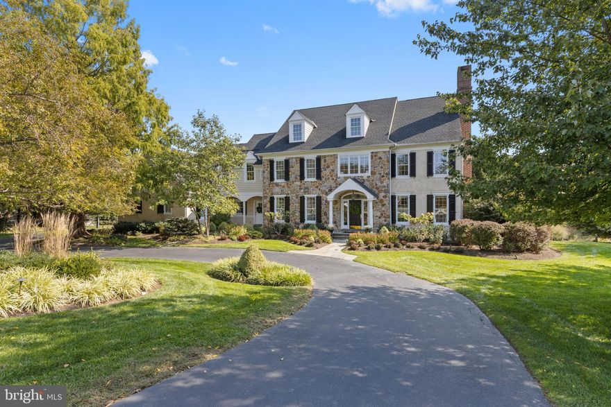 Exceptional Custom Built Colonial Manor House located in the sought after community of Maple Hill in Tredyffrin Township. Situated on a private cul-de-sac this beautiful home sits prominently on a circular driveway with beautiful custom landscaping and features an exquisite pool and hot tub. The home is pristine and has been tastefully updated and features 5 Bedrooms, 4 full baths and 2 powder rooms and an incredible finished daylight walkout lower level and over 6000 square feet of wonderful living space. Impressive Center Hall with turned staircase leads to Formal Living and Dining Room Exquisite Gourmet Kitchen with large granite island and custom cabinetry leads to lovely Sun Room opening to expansive deck overlooking the pool. And adjoins Vaulted Family Room with Stone Fireplace and exquisite built in flat screen  cabinet. Private study with built desk with granite top and built ins. Two powder Rooms, Customized Mud Room and Laundry Room complete the first floor Level. Turned staircase leads  to impressive upstairs hall with large Accent window and custom window seat to Master suite. Totally updated Master Suite with fireplace and private sitting room office. Custom Dressing Area with coffee station and charging area and walk-in closets leads to sumptous master bath With double vanity large corner whirlpool tub and large private shower and commode room.  Four large Family bedrooms and two adjoining baths complete this level. Won't Last. See it Today!!!