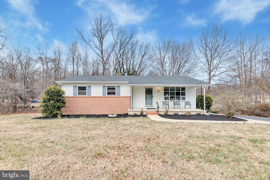 Come by and see this charming rancher overlooking the trees. This home has beautiful hardwood floors and No carpets upstairs. Make this into your dream home! This is a NON-HOA property with a private driveway and just minutes away from every kind of grocery store, restaurant's, etc. Just 15 minutes south of Annapolis and within an hour drive time to DC. Blue ribbon school district and so much more! *Please note there may be an opportunity to buy a 2nd lot behind this home that is 1.17 acres. Still waiting on the engineer to give us more details on if it will perc. We do NOT have any additional information at this time and will update the remarks when we do!