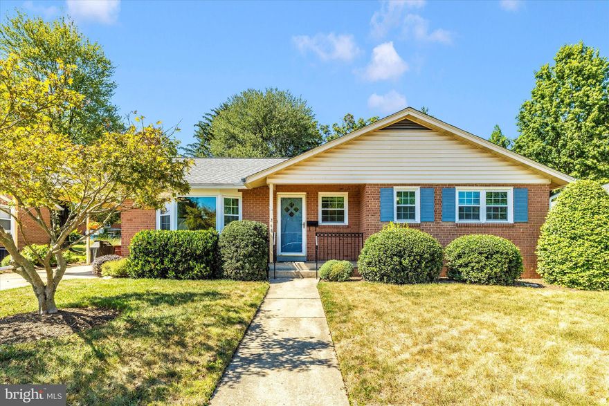 OFFER DEADLINE - MONDAY, SEPTEMBER 15TH AT 12PM.    Charming All-Brick, Ausherman built Rancher with Spacious Layout. Welcome to this well-maintained, one-owner home offering 4 bedrooms and 2 1\2  bathrooms. Inside, you’ll find gleaming hardwood floors (with additional hardwood under carpeted areas), fresh neutral paint throughout, and the convenience of main-level laundry. The primary bathroom has been thoughtfully updated, and newer windows bring in plenty of natural light. A cozy wood-burning fireplace adds warmth and charm to the living space.
The unfinished basement offers endless possibilities—whether you envision a recreation room, workshop, or additional storage. Step outside to a large, flat backyard—ideal for entertaining, gardening, or simply relaxing in a private setting. Ideally located near major commuting routes, downtown Frederick, Baker Park, and shopping, this home offers both comfort and convenience. Solidly built with timeless all-brick construction, this rancher is ready for its next chapter. Don’t miss the opportunity to make it your own!