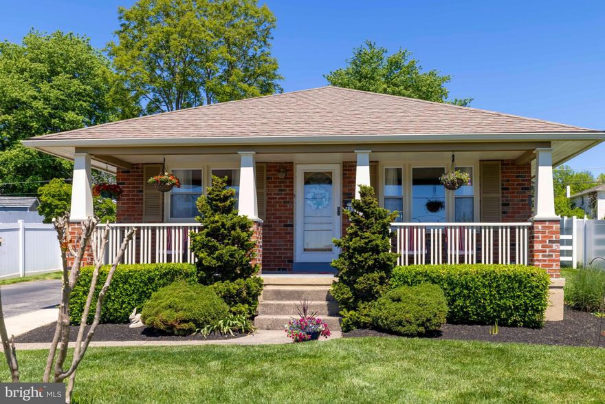 Set within a desirable Plymouth Township neighborhood, this charming bungalow offers timeless curb appeal, mature landscaping, and a welcoming covered front porch accented by architectural columns. Inside, hardwood flooring carries through much of the main level, where a spacious living room and formal dining room create a traditional yet comfortable layout. The updated kitchen is bright and functional, offering ample cabinetry, workspace, and an easy flow for everyday living. Just beyond the kitchen is a versatile step-down living space featuring a private entrance, full bath, and dedicated mini-split system for independent heating and cooling. Ideal for guests, an in-law setup, home office, or flexible bonus space, this area also provides convenient access to the laundry, mechanicals, and substantial storage areas. Upstairs, you’ll find three generously sized bedrooms and an updated hall bath, including a primary bedroom with a custom closet system and room for larger furnishings. A chairlift is currently installed and may remain or be removed based on a buyer’s preference. Additional highlights include a substantial walk-up attic offering exceptional storage and a whole-house attic fan that helps keep the home comfortable during the summer months.
Lovingly maintained and updated over the years, this home sits on a beautifully manicured .38-acre lot with a level fenced rear yard, patio area, and storage shed. Conveniently located near major roadways including 276, 476, and 76, the property also offers easy access to shopping, dining, parks, and everyday conveniences. Located within the highly regarded Colonial School District, this home offers a wonderful opportunity in an established neighborhood setting.
