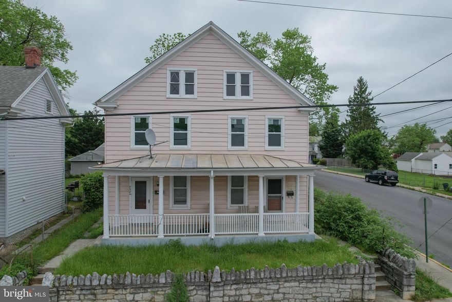 This could be YOUR FIRST INVESTMENT PROPERTY! (or your 10th)  Whatever your INVESTMENT strategy, this is a great opportunity to own a new property! Both sides of 734-736 Virginia Avenue boast 3 BR/ 1 BA apartments with spacious rooms and walking distance to most points in downtown Martinsburg.   Off street parking can be accommodated behind the hose.    Access to ample side street parking is readily available.