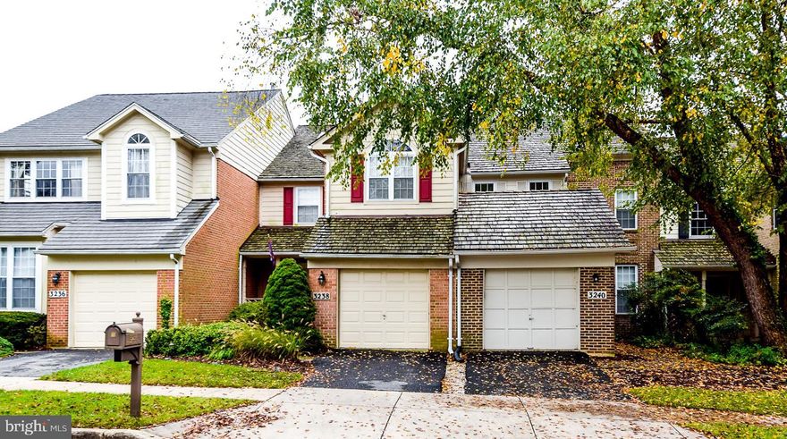 Watch your tenant fall in love w/this totally renovated 3BR, 3FB  townhome in the sought after gated community, Woodmore.   It's sun-filled w/NEW everything! Features include:  Den, which can be used as 4th bedroom, fully finished basement, hardwood on the main level, archways, columns, fresh paint, updated kitchen w/granite counters & stainless steel appliances, fireplace w/brick wall in family room, updated baths w/marble surround, whirlpool and more!  The location is perfect! Close to METRO, 495 and shopping.