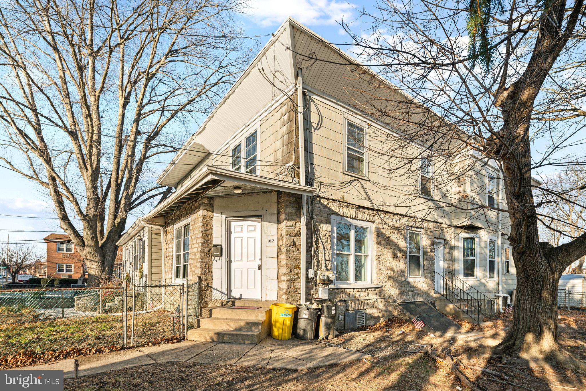 Welcome to 102 Holmes Rd! This charming 5-bedroom, 3-bathroom home in Ridley boasts a wealth of features you'll love. Currently set up as a single-family home with an office and a full bathroom, it offers the potential to easily convert the office into a private en-suite if desired. The main floor includes a spacious living room and another full bathroom. The kitchen is flooded with natural light, highlighting the stunning custom cabinetry and granite countertops. Upstairs, you'll find four generously sized bedrooms and a full bathroom, each with plenty of storage space. The large driveway and expansive backyard are the perfect finishing touches. Plus, you'll be in the highly regarded Ridley School District. Don’t miss the chance to see this incredible home—schedule your tour today!