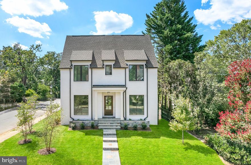 Welcome to 502 North Jackson - Ten Penny Homes presents another stunning new build in sought after Ashton Heights. This gorgeous Colonial Farmhouse dwelling  is perfectly situated on a large, flat corner lot  north of Pershing Dr. and features over 6,300 finished square feet expertly spread out over 4 floors. With 6 bedrooms, 6 1/2 baths in the main house, and a detached garage with a fully finished 1 bedroom/ 1 bathroom loft to use as your own personal workspace, bedroom, or au pair suite. 

Inside the main home, you are greeted across the foyer by the home studio with custom built in cabinetry and lighting. The dining room, enveloped in elegant wainscotting connects to the Thermador clad chef's kitchen through a butler's pantry and walk in. Once in the open chef's kitchen, unwind at the custom built 10 foot island with bar seating and look out into the open living area and fireplace surrounded with  custom milled mantle piece . A breakfast nook looks out to the backyard and flagstone covered porch, while a mudroom with built in cabinetry and storage connects through the back of the house. 

The primary suite upstairs is it's own wing unto itself. Connecting to the other 3 bedrooms and laundry room through paneled French doors off of the main staircase, its' vaulted, tray ceiling leads the eye towards the luxurious master bath with heated floors, double vanities, soaking tub, and oversized walk in shower. 2 separate walk-in closets off of the main bedroom complete your private oasis. All 3 additional bedrooms on the 2nd floor are outfitted with their own bathrooms and walk in closets. A private loft upstairs has it's own bedroom and bath with a large bonus room perfect for a study or craft space.

Entertain your guests on the lower level with a large recreation space outfitted with custom 4 zoned wireless speakers and subwoofer throughout the house, a wet bar, large finished walk in to convert to a wine or bourbon cellar, and fitness room. A 6th bedroom with en suite bath rounds out a marvelous property waiting for you to call it home.

502 North Jackson is the perfect blend of private oasis inside an urban setting with incredible access to Clarendon, Ballston, and all that Arlington has to offer.  Ten Penny Homes offers a 1 year wall to wall workmanship warranty, 2 year mechanical, and 10 year structural warranty with all of their builds. All mechanical is covered under manufacturers warranty. Don't hesitate to get in touch today.