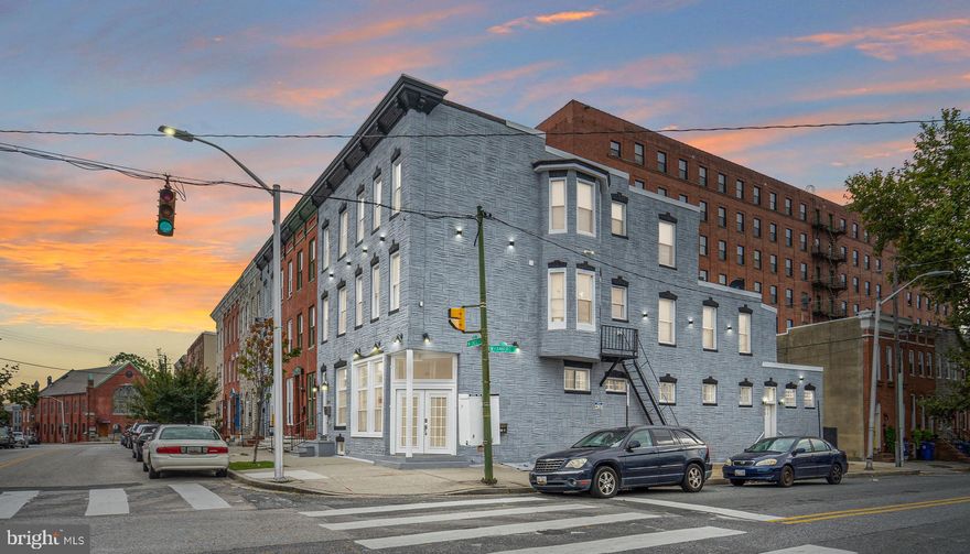 Commercial building comprised of 5 renovated units (4 residential units and 1 commercial space) ideally located in Washington Village Baltimore. With excellent proximity to stores, Universities, and the inner harbor, this building is an attractive destination for students, business trips and professionals making it a unique opportunity for short-and long-term rentals alike. This Commercial building boasts 4,790 Above Grade Square Feet of Fully Renovated permitted construction (2020 is the year of renovation w/Builder drawings available incl HVAC, PLUMBING, ELECTRIC). This building has a Total of 6 Full Bathrooms and 2 Half Bathrooms in Commercial space. Entire building has Central AC and Heating. Closed Circuit Camera Surveillance System on interior and exterior. Electronic combination locks throughout the Building. Brand new Roof, Brand New Windows, Stainless Steel Appliances, and AMAZING Tile Work Everywhere! Fenced in Rear Yard. 3 Residential Units are Occupied with month-month tenants w/ great tenants. 1 Unit, 837 W Cross, is unoccupied by Seller's Choice, for showing purposes. Commercial space is set up for a restaurant. contains 2 half baths for customers, unfinished kitchen, a private dining area w/ full bathroom and LED Recessed Dimmable Lighting. All tables and chairs included with sale! A very rare opportunity done correctly by a great builder. Full risk reduction completed on all residential units. Building is located in an Extremely well-manicured neighborhood. Within walking distance of M&T Bank Stadium, Camden Yards and Horseshoe Casino. Property has benefits of Ravens fans walking by every Sunday on game day! Limitless potential. SBA “HUB-ZONE GRANT POTENTIAL, HOUSE HACK POTENTIAL, LIVE MORTGAGE FREE POTENTIAL, AIRBNB POTENTIAL!