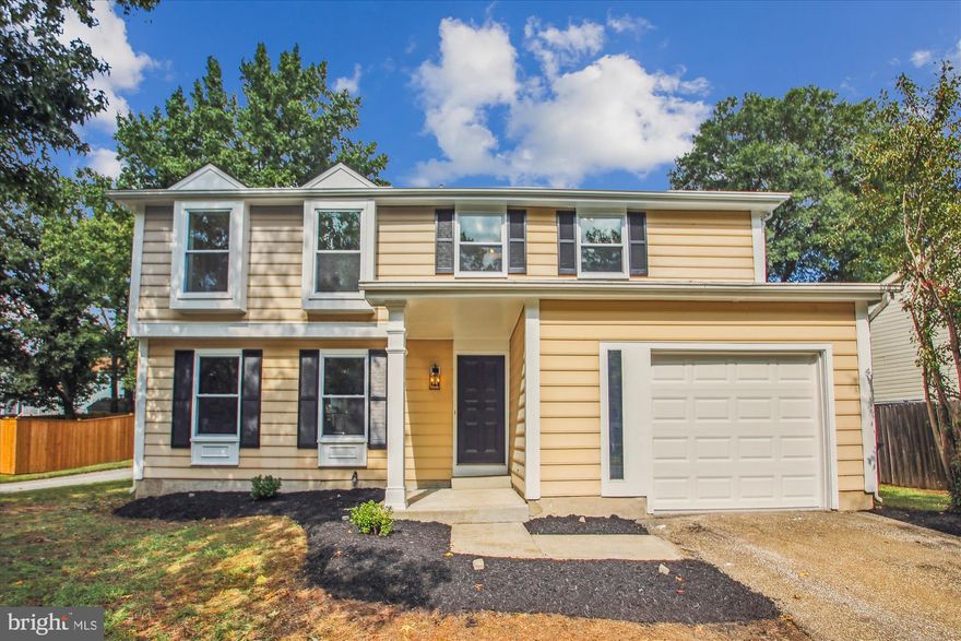 Open House - Saturday 10/14, 10-12! Improved price on this stunning renovation! You will love this house! The traditional floorplan that works so well - living and dining rooms on the left, kitchen and family room at the back of the house, looking out to the yard and the NEW deck. Upstairs you'll find a lovely primary suite, plus three more bedrooms and hall bath. The basement is ready for your personalization. An attached garage, too! This house is close to all the things you need - Arundel Mills is just a few minutes away, as is NSA and many, many other employers. Easy access to major highways gets you where you need to go. This one won't last long, call your agent today!