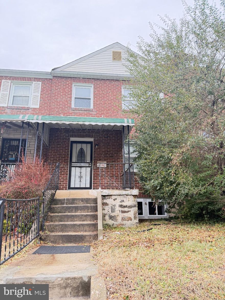 Stunning Rowhome in the Heart of Baltimore!
Looking for the perfect blend of modern comfort and city convenience? This beautifully updated 3-bedroom, 1.5-bathroom townhouse is ready for you to call it home!
Move-In Ready Comfort: Stay cozy year-round with a brand-new HVAC system—one less thing to worry about!

Space to Grow: Featuring three spacious bedrooms and a partially finished basement that’s perfect for a home office, gym, or media room.

Rare City Perk: Forget the street parking struggle! This home includes a private one-car garage located at the rear of the property.

Don't miss out on this turnkey opportunity! Whether you’re a first-time buyer or looking for a solid investment in a high-demand area, this home delivers.