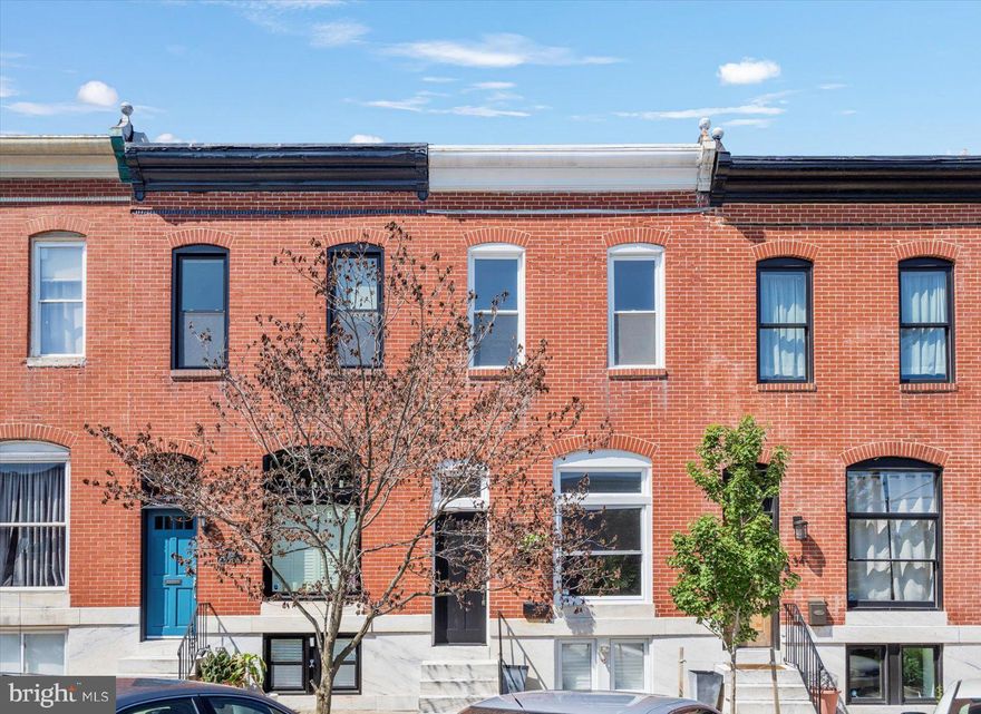 High-end 3 bedroom, 2.5 bathroom rowhome steps from Patterson Park! This beautiful home features a gourmet kitchen with ss appliances, hardwood floors, tall ceilings, recessed lighting, exposed brick, walk in closet, half bath on main floor, spacious bedrooms, fully finished basement, a private backyard you can easily convert to a parking pad if desired, and much much more! Walk out your front door to the park in less than a minute, or walk a couple more blocks to the best restaurants and attractions Southeast Baltimore has to offer.  Make an appointment today to experience the best of Baltimore living!