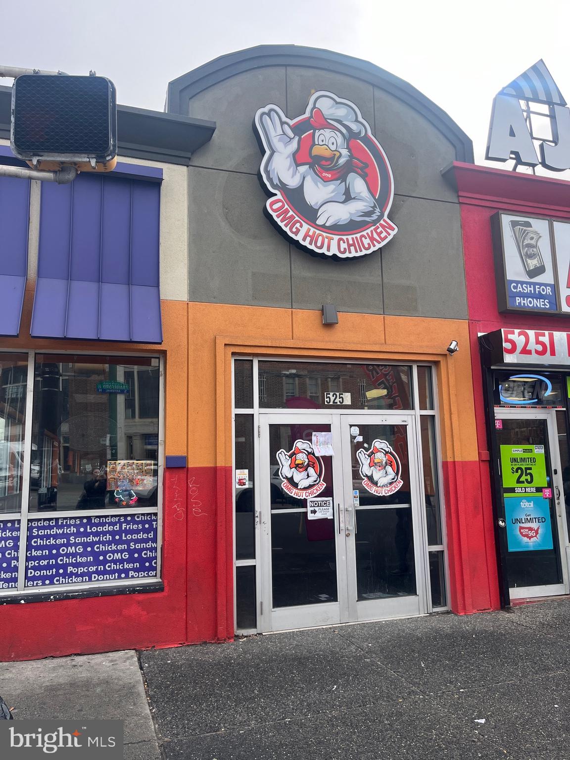 Here is your chance to buy into the OMG Hot Chicken Corporation and Brand. Offering 50% Business share to the operating partner. Fully responsible for operating the business without involvement except providing the training for business startup. Will provide certificates, food, and consumable products, etc. No additional fee will be charged. All the profit and loss will be shared according to the legal share of a partner. Managing partner will be responsible for inventory, cash flow, employee management, accounts, banking. For non-operating or silent partner, offering 25 % share of the business. Can operate at this location or another of your choosing.
Rare Opportunity in a Prime Location ! Located in one of Philadelphia’s most busiest transportation hubs. This property sits in a central location to thousands of daily commuters who access various modes of transportation with a walk score of 84. Set on the corner of Bridge St and Frankford Ave, the property boasts over 25,000 square feet and features a large parking lot, drive-thru ordering and one bedroom apartment on the second floor. With top of the line equipment and plenty of customer dining space, this turn key restaurant is ready to open it’s doors. Monthly rent asking $7500/month for this location. NNN.