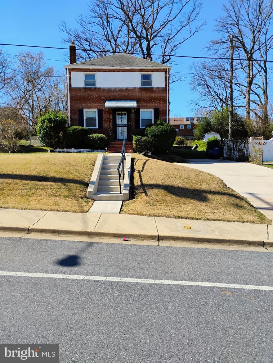 The original charm stayed with this house.  Featuring 4 bedrooms and 2 full baths. 1 bedroom and full bath is on the first floor. Some modern additions  and upgrades are obvious. Lots of off street parking.  Huge scenic back yard. Traditionally used for family gatherings. Mere minutes from D.C.
House is occupied, but occupant is easy to work with. 
Inspections for information only.

MORE THAN ONE OFFER ON THE TABLE. ALL OFFERS WILL BE REVIEWED TOMORROW SATURDAY, MARCH 12 AT 6PM.