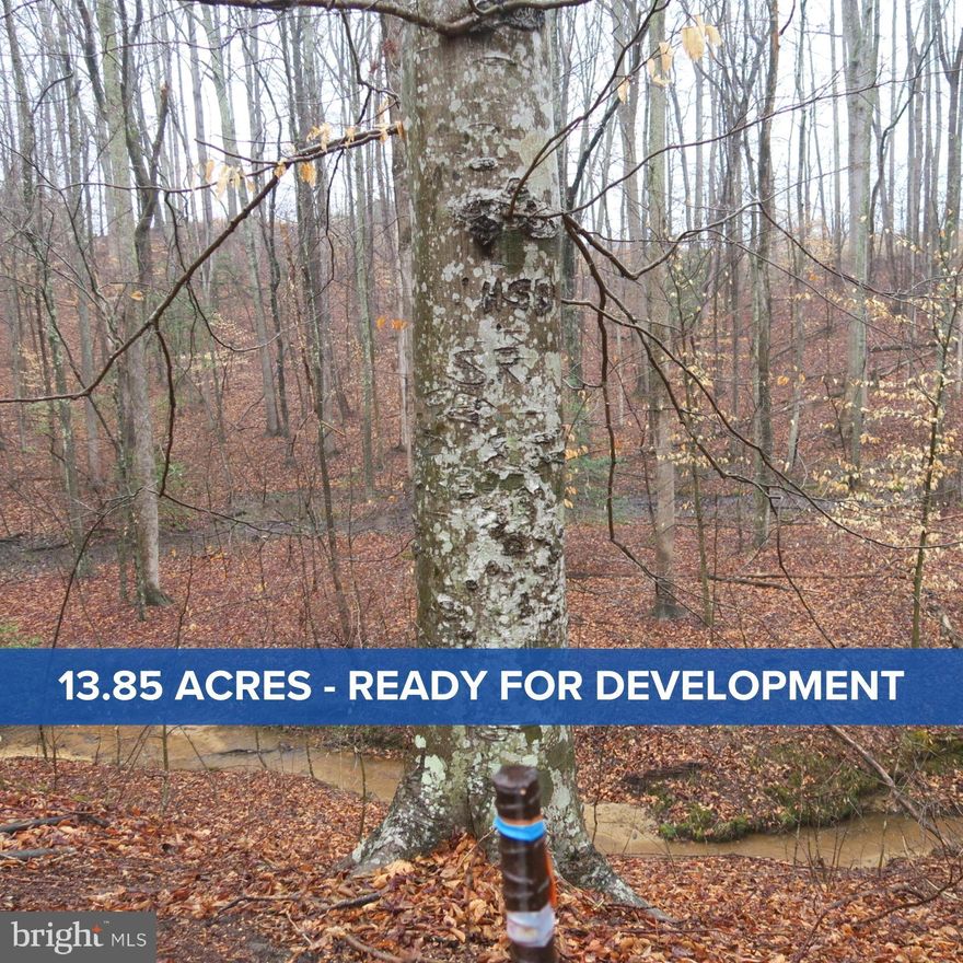 All the heavy-lifting preparation is COMPLETE for this Premier RCD Ridgetop Estate. Exceptional 13.85-acre ridgetop parcel offering a rare development opportunity with a confirmed path to a 3-lot residential cluster subdivision, while also presenting an extraordinary setting for a luxury private residence. Available RCD zoning entitles the property as a TDR receiving area, making it an ideal opportunity for builders, developers, or buyers seeking to create multiple private homesites or a signature custom compound. The elevated ridge setting offers expansive long-range views, natural privacy, and the kind of topography rarely available for residential development. Engineering work has already been completed to support gravity-fed septic systems (no BAT systems required)—representing a significant savings in infrastructure and build costs.  A comprehensive technical due diligence vault is available to qualified buyers, including CAD files, Savoy Title Audit, and Calvert County Health Department approvals renewed through March 2028. With turnkey engineering and documentation already prepared, the property is positioned for immediate site-plan coordination and streamlined development review. Opportunities to secure shovel-ready acreage with confirmed lot yield, completed engineering, and luxury residential potential are increasingly RARE. Don’t miss this exceptional ridgetop offering combining development readiness with the privacy and prestige of a legacy estate setting.