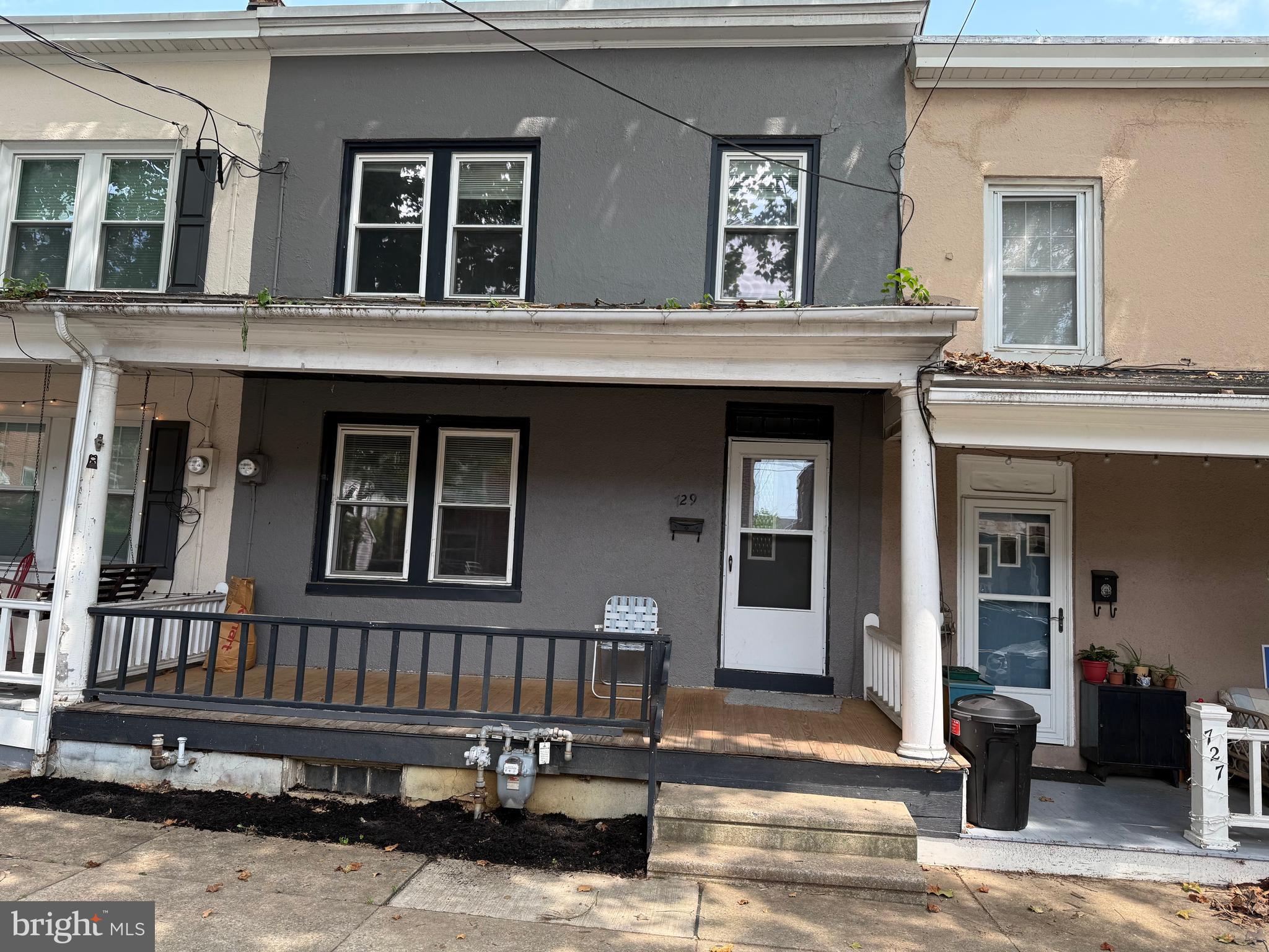 Go & show vacant on Supra Lockbox. Excellent new laminated floors 1st floor and new carpet 2nd floor granite top kitchen, powder room 1st floor, basement partially finished, newer gas hot air and central air cond. in last 5 years, rubber roof, front & back porch, quiet street, nothing to do but move in.