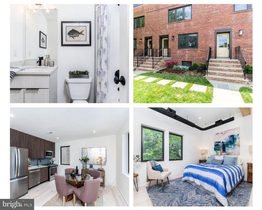 FINAL UNIT -- Embrace tiny living, downsize your furniture, and upgrade your lifestyle. Completely redeveloped condo in the heart of the historic Parker-Grey District of Old Town Alexandria. Low Condo fees!!  4 blocks to King St, >1 mile to King St and Braddock Metro stations. Upgraded finishes, brand new home appliances and systems, modern design.