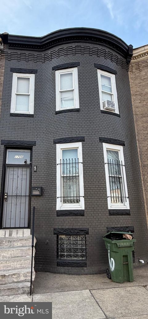 1706 N CAREY STREET BALTIMORE MD 21217