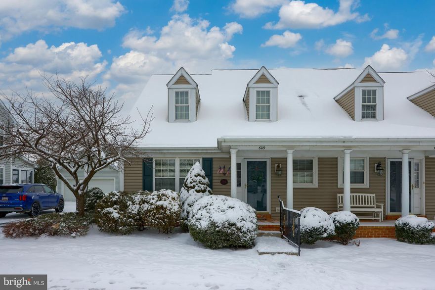 **OPEN HOUSE THURSDAY 1/18 4:00-6:00**

Welcome to 609 Wallingford Road Lititz. A beautiful twin home with a 2 car semi-detached garage. This wonderful home has everything you're looking for. With 3 bedrooms and 2.5 bathrooms and over 2,000 square feet of living space. Enjoy a first floor master bedroom suite with a first floor laundry room and half bath as well as a sunroom to enjoy those wonderful spring summer and fall mornings.
The second floor boasts 2 large bedrooms with a full bathroom. The unfinished basement leaes potential for you to finish to your liking. 
Schedule your showing today