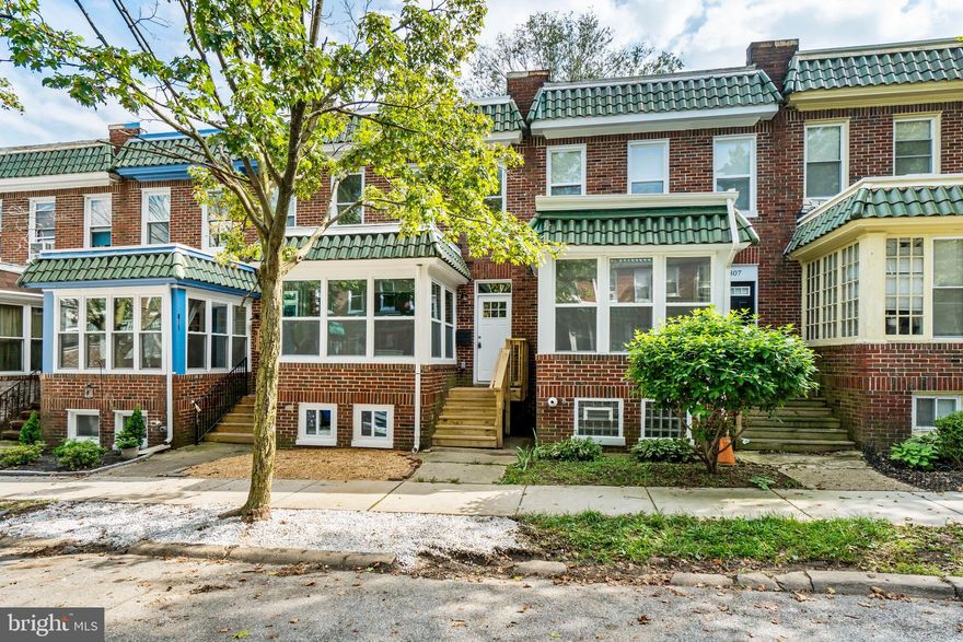 Welcome Home! Stunningly renovated home in the desirable Waverly neighborhood in Baltimore.  Main level features an open concept living area - Enjoy meals in your gorgeous kitchen with a large island, granite countertops, stainless steel appliances, and soft closing white shaker cabinets.  Also on the first floor is a cozy living and dining area and a bonus office/sunroom - Not to mention a powder room  and laundry room on the main level for added convenience. The Upper level offers 3 bedrooms and a full bathroom. The basement level unfinished with potential to finish or keep as-is for extra storage! Off Street Parking. All permits pulled and all work completed by licensed contractors.