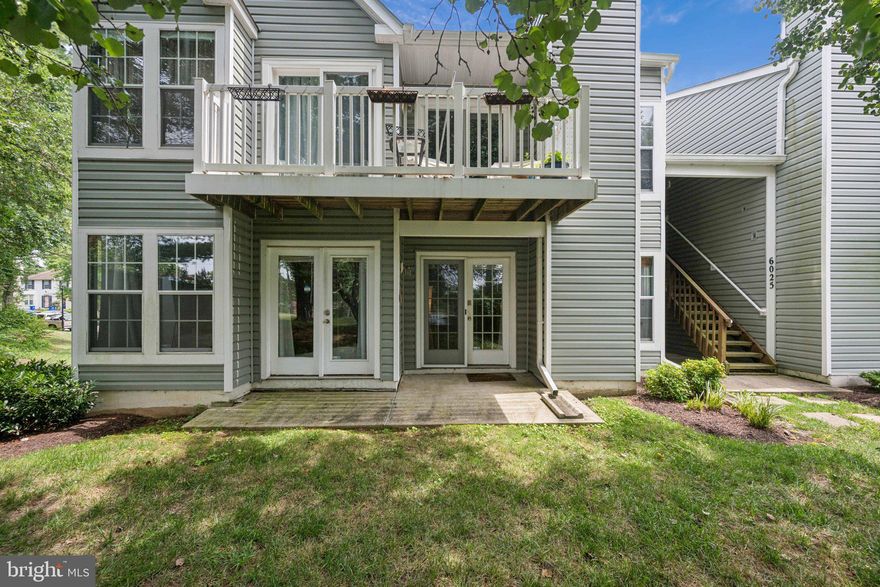 Back to Active, buyer got cold feet!  Price Improvement!  This beautifully updated 2-bedroom condo is ready for you to call home! Enjoy a stylish kitchen featuring sleek Pergo flooring that extends through the main living areas.

The spacious family room offers a cozy fireplace and elegant French doors that open to a covered patio—perfect for relaxing or entertaining. The unit backs to a wooded area, providing an abundance of privacy and natural views.

The primary bedroom also features its own French door leading to the patio, creating a serene retreat. 

Don't miss out on this private, updated, and perfectly located condo! This home makes an easy commute to Fort Meade.  Recent upgrade New HVAC (2024), new water heater (2024).