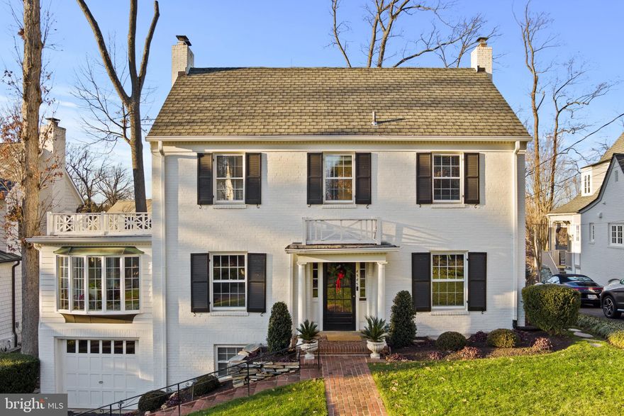 Please come visit  4545 32nd Road North a PRISTINE and tastefully expanded Colonial home located on one of the prettiest streets in one of the prettiest neighborhoods... Country Club Hills. If you are enchanted by the charm of older homes (this home was built in 1938) but are seeking a modern, open floor plan, the current owners have done all the work for you. A true center hall arrival area is flanked by a formal living room with a gas fireplace to your left and a formal dining room to your right.  Beyond the living room you will find a sun-filled large room currently a playroom, but a perfect home office or study. Venture to the rear of the main level and you will find a spacious gourmet kitchen with a 6 burner Viking Stove and hood, Viking microwave, Leibherr Stainless refrigerator (top-rated  German, privately owned  manufacturer) with a two-drawer freezer, a  Bosch dishwasher, a wine captain and  a center island with pendant lighting.  There is a walk-in pantry. A chef's delight for sure! The wet bar opens to a very comfortable and spacious family room with access to the private deck and yard.  Going upstairs the second level you will find a primary bedroom and a remodeled spa bath that is just exquisite. The 2 secondary bedrooms on this level, share a hall bath. One more level up and brings you to 2 additional rooms, bedrooms/offices whatever you want to use them for and another remodeled full bath! Head on down to the lower level for relaxing in the recreation room with a fireplace, space for working out at home, laundry and another bathroom.  Access to the one car attached garage is from this level. There are hardwood floors through out this home, recessed lighting and neutral fresh paint. All systems are recent. Just add furniture and enjoy living on one of the nicest streets in Country Club Hills.