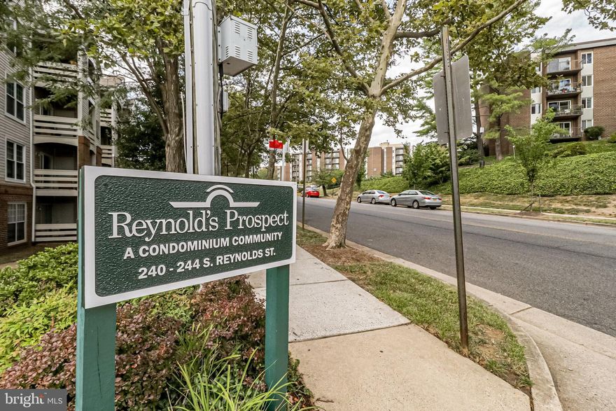 This one showed sellers exceptional pride of ownership.  Updated, sparkling and move-in ready.  Low condo. fees are icing on the cake for this exceptionally well-maintained, pampered  top floor (4th floor) condo. in elevator-garden-type setting.  Corner location provides abundant natural light.  Wood-burning fireplace keeps you toasty when times are chilly and serene, secluded deck is the perfect spot for lemonade sipping on warm days.  On the bus line.  Easy access to I-395, I-495, Old Town Alexandria, parks, future Inova Hospital at the former Landmark Mall site, Pentagon, BRAC, etc. etc..  Appealing open  Kitchen fitted with stainless 2022 appliances.  Plenty of granite counters & plenty of cabinets.  Ice Maker, Built-In Microwave.  In-unit Washer/Dryer.  Two generous-sized Bedrooms.  (Primary Bedroom has customized walk-in closet with built-in's. ).  Large bathroom with tub/shower plus separate shower.    Replacement windows.  2021 Hot Water Heater.  2015 HVAC.  Community Pool.  Amazon Delivery Hub by elevator.  Approved for FHA and VA financing.  Pet friendly.   Lots to love. Take elevator to 4th floor.