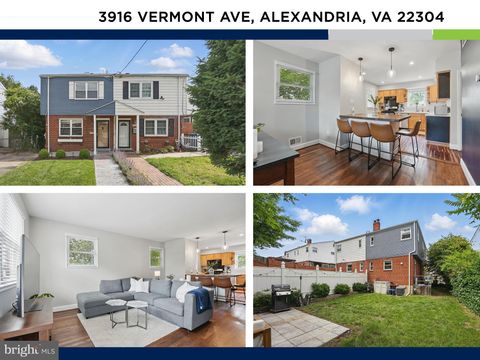 Property photo of 3916 Vermont Avenue, Alexandria, VA 22304