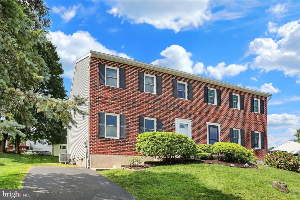 ALL HIGHEST AND BEST OFFERS ARE DUE BY WEDNESDAY AUGUST 20 BY 7PM. Located on a quiet dead end street is where you'll find this brick front townhome offering great curb appeal. The first floor offers luxury vinyl plank flooring in a warm neutral tone and a great open staircase. The living room is a very generous size, as is the dining room which has French doors with mini blind inserts leading out to a paver patio. The kitchen, with all appliances included and a half bath complete the first level. Upstairs are 3 bedrooms, with the primary bedroom having a private full bathroom. There is another full hall bath on this level, too. All windows, including the patio doors were replaced 7 years ago. The roof, furnace and ac unit are 8 years old, and the basement is a blank canvas perfect for storage or extra living space. A shed and plenty of parking complete this gem!