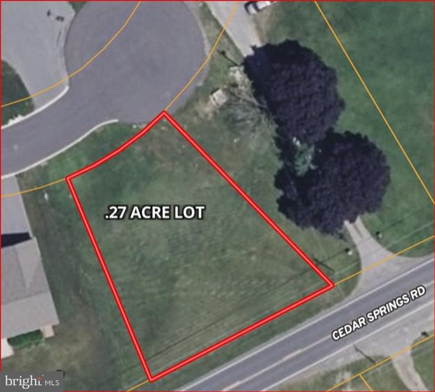 A building lot with public water and sewer in the Cedarville development has become available to build your own dream home. This lot sits  on a cul-de-sac at the end of Farmers Lane and is Lot 43 in the Cedarville subdivision.  Close to Mifflintown and less than 2 miles to US 322/22, this is close to the many conveniences. Bring your own builder!