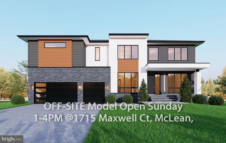 Off Site Model Home at 1715 Maxwell Ct, Mc Lean, VA 22101 @ 1-4pm on Sunday.
Discover spacious luxury and an enviable lifestyle in this magnificent new construction home in desirable McLean. This home includes desirable upgrades such as a screened porch, spacious deck, spice kitchen, wood fence, and a master suite dry bar. Boasting 7 bedrooms, 7.5 baths, and an impressive 7,921 sq ft of living space, this residence offers exquisite design and exceptional craftsmanship by Anchor Homes. Experience effortless entertaining in the gourmet gallery kitchen, complete with high-end appliances, flowing into the grand family room with its inviting fireplace. Formal living and dining areas offer refined spaces for special occasions, while the upper level's four bedroom suites, each with walk-in closets, provide tranquil retreats. Enjoy the finished basement's versatility with its full guest suite and professionally designed media room - the perfect spot for movie nights or hosting friends. Customize your outdoor enjoyment with optional upgrades like a relaxing deck, a covered porch or a stylish wet bar. This prime McLean location puts commuting and leisure within easy reach for convenient city access, and explores the best of parks, shopping - all just moments away. Embrace the ultimate lifestyle in this extraordinary new-build home. Builder is offering a lender discount of 0.50% of the loan amount when using builder's preferred lender and title company. Don't miss the opportunity to make this luxurious residence your own.
Contact us now to learn more about this exceptional property and take advantage of special pricing offers.