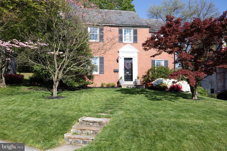 This brick colonial home  is located on a small court  in the highly desirable state streets of West Towson. This home has a universally appealing layout with 3 bedrooms and 1 full bath on the upper level, open concept living  room- kitchen- dining, full bathroom and bedroom/ office on  the main floor and finished basement for additional living space.  The outside spaces offer a trex deck off kitchen, fully fenced rear yard, 2+ parking spaces on the driveway.  Recent updates include- trex deck; kitchen  remodel with  SS appliance and granite counter tops; full basement remodel  including living space and  laundry  room in 2019; new water heater in 2019; new HVAC system in 2020.  No HOA but strong  neighborhood  community with many  annual events. With  many recent updates, timeless  decor and and prime location,  this is the house you have been waiting for!