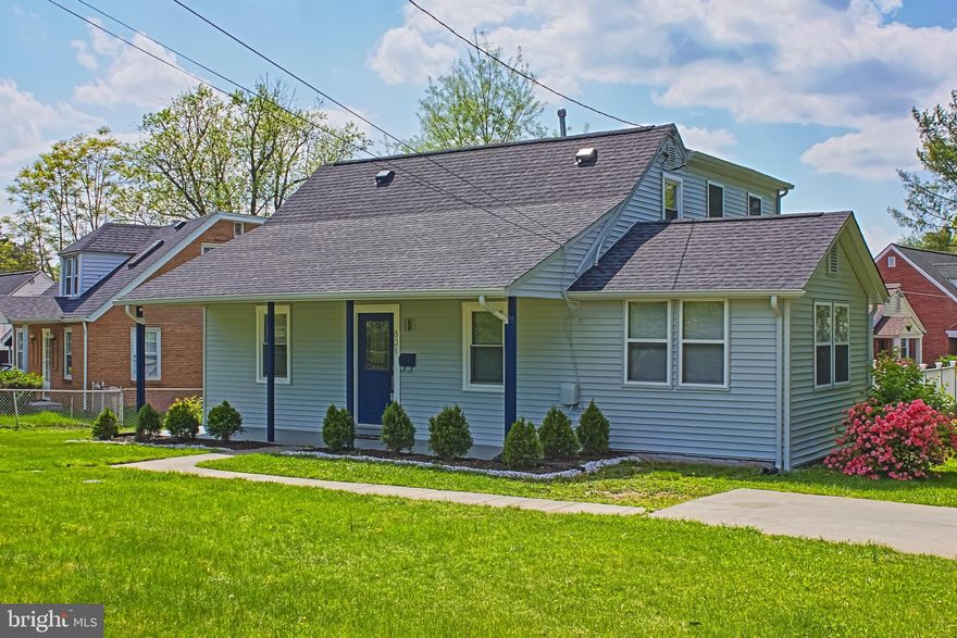 Discover 801 Gail Ave, a beautifully renovated Cape Cod-style home in Rockville, Maryland, ideally located just minutes from shopping, dining, and the Rockville Metro's Red Line. This corner lot gem features a landscaped lawn, a private driveway, new windows, modern flooring, and a remodeled kitchen with stainless steel appliances, quartz countertops, and contemporary fixtures. The home includes two bedrooms and a full bathroom on the main floor, plus two additional bedrooms and another bathroom upstairs. Don't miss this perfect blend of traditional charm and modern convenience—schedule your visit today!