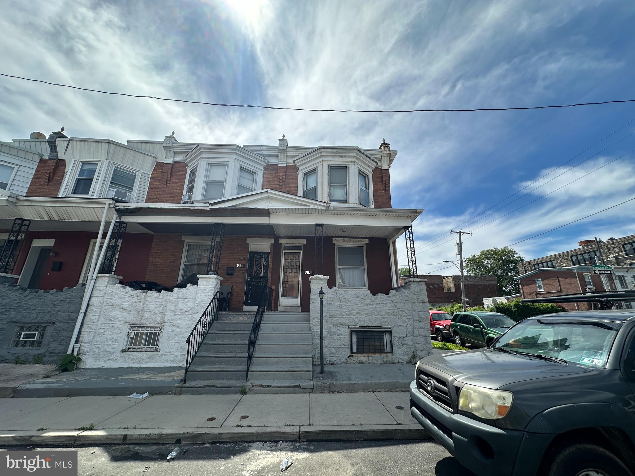 1468 N Wanamaker Street – West Philadelphia
Located on a corner lot, this traditional brick row home offers approximately 1,020 square feet of interior space and a rear yard with outdoor potential. The property is in need of a full renovation and is being sold strictly as-is. Buyer will be responsible for all inspections, certifications, and any required repairs.
The corner location allows for added natural light and layout flexibility — a potential advantage for investors looking to optimize the space. Only cash or hard money financing will be accepted. Convenient to public transportation, schools, and major roadways. A solid opportunity for contractors or investors seeking a full rehab project in West Philadelphia.