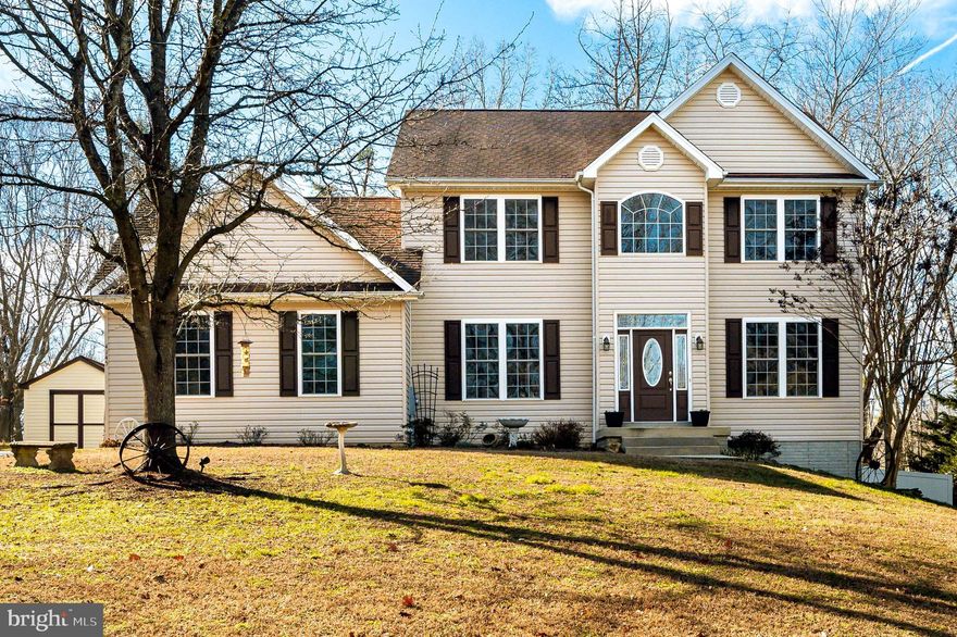 Coming Soon! This wonderful home in Fox Field gives you the most house for the money in all of Prince Frederick.  Including some privacy in the back of the community, set back off the cul-de-sac.  The gleaming hardwoods are spectacular. With an office on the main level and finished basement, you will also have plenty of space to create a 4th bedroom if needed.   The main level even has a full bathroom making an in-law suite possible on the main level.  With 1 acre of land and a fully fenced backyard, there is plenty of space for everyone.  The great screened-in porch will allow you to enjoy the great outdoors without worry of mosquitos in the summer time.  The current owners installed the hardwoods, granite countertops and the stainless steel appliances, to go with many other upgrades.  The basement provides even more space for whatever your heart desires and comes with a full, built-in, Bose speaker system for that fabulous home theater.  You won't want to miss this truly amazing home.