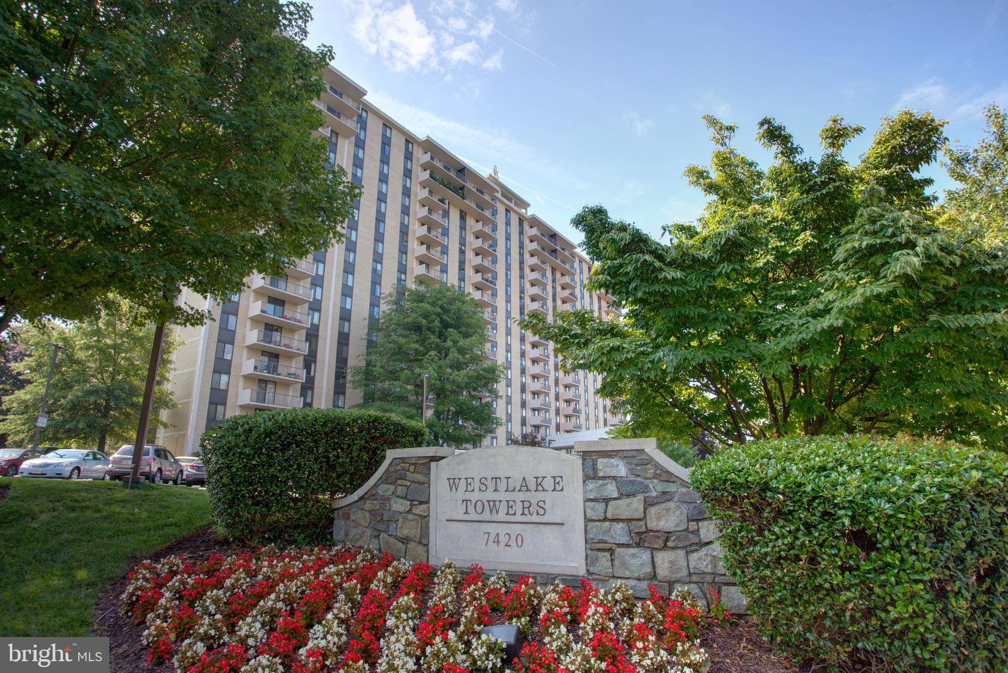 Nestled just above the tree line, this sun-kissed and spacious 2-bedroom, 2-bathroom condo in Westlake Towers offers the perfect blend of comfort and convenience. Enjoy a beautifully updated kitchen, generous closet space, an in-unit washer and dryer, a freshly painted interior, and a private balcony with stunning views. Residents have access to a host of amenities including an outdoor pool, tennis courts, fitness rooms, and a rooftop party room—ideal for relaxing or entertaining. Just a short stroll to Montgomery Mall, you’ll find shops, restaurants, and a movie theater right at your doorstep. With easy access to all major routes and **utilities included in the condo fee**, this home is truly move-in ready. Come experience it for yourself!