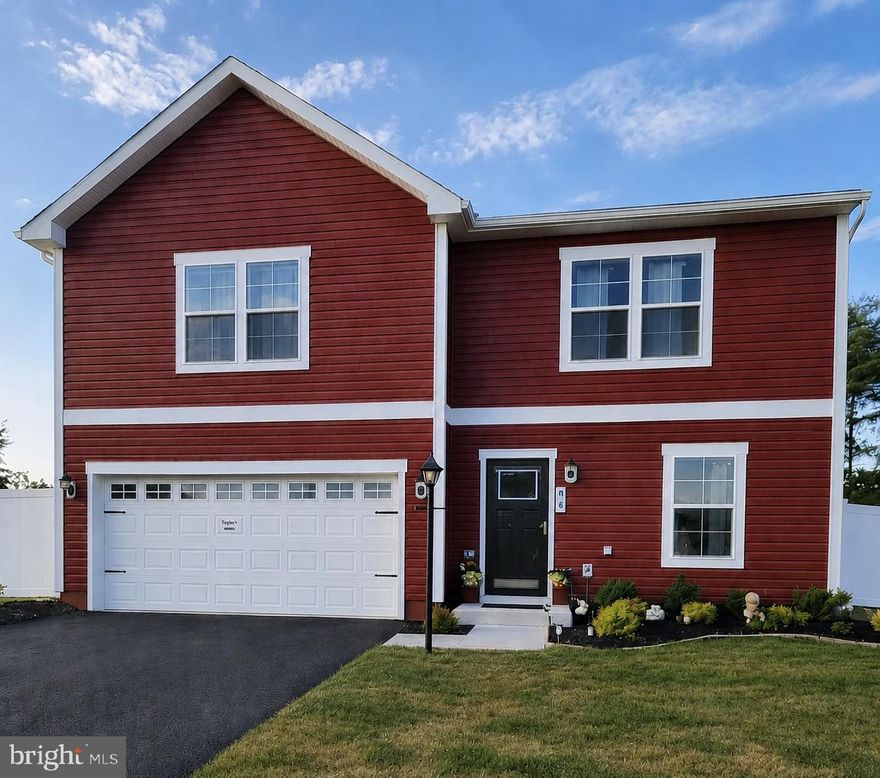 Motivated Sellers: Move-In Ready - Built in 2025
Skip the build time! Due to a job relocation, this pristine home in the East Berlin Chesterfield community is ready for a quick closing.

Exterior & Lot Highlights:
Privacy in a small community and a corner lot : Backs to scenic open land with only one adjacent neighbor.

Outdoor Living: Features a 10×10 patio with a Pergola, a separate 6x6 grilling patio , and a newly installed wrap around privacy fence.

Main Level: Open-Concept & Versatile
 Modern high-contrast design with black granite, sand cabinetry, and decorative backsplash.

Flex Room: First-floor space perfect for an office, playroom, or library next to the half bath.

Modern Accents: Bright living areas with recessed lighting and open cage decorative ceiling fan.

Second Floor: Comfort & Convenience:
Owner’s Suite: Features a private en-suite bath and a massive walk-in closet with an open cage decorative ceiling fan. 

Three Additional Bedrooms: Spacious rooms with ample closet storage.

Upstairs Laundry: Dedicated room located near bedrooms and another full bathroom for convenience.

Location:
Enjoy the tranquility of East Berlin with fast access to Route 15, York, Hanover, and Gettysburg.