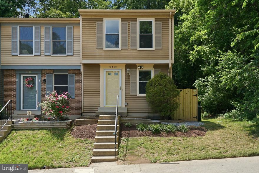 Welcome to 12468 Valleyside Way, a beautifully updated 2 bedroom, 1.5 bath end-unit townhome offering the rare combination of extensive recent renovations and major system upgrades already complete. From the roof down to the flooring, this home has been thoughtfully refreshed, letting you skip the project list and start enjoying life from day one.
The brand new 2026 kitchen remodel anchors the main level, paired with fresh luxury vinyl plank flooring and a complete interior repaint completed this year. The remodeled half bath (2026) adds a polished touch where guests notice it most. Upstairs, both bedrooms offer comfortable retreats alongside a tastefully remodeled full bathroom (2020) with finishes that still feel current today.
Behind the finishes, the home has been cared for where it counts. A brand new roof was installed in 2025, the HVAC system was replaced in 2019, and all windows and patio doors were replaced the same year. Add in freshly stained decks and updated landscaping completed in 2026, and you have tens of thousands of dollars in deferred maintenance already addressed.
As an end-unit, this home enjoys extra natural light and added privacy. The decks are ready for morning coffee or weekend grilling, mature landscaping frames the home beautifully, and parking is plentiful with easy access right out front. One of the neighborhood's best features is just a five minute walk away, a tranquil community lake perfect for morning loops, evening sunsets, or simply slowing down on the weekend.
Beyond the community, you are perfectly positioned to enjoy everything Germantown and upper Montgomery County have to offer. Quick access to I-270, MARC commuter rail, and major commuter routes makes trips to Rockville, Bethesda, and DC straightforward. Shopping, dining, and everyday conveniences at Milestone, Germantown Town Center, and Wegmans are minutes away, while Black Hill Regional Park, Little Bennett Regional Park, and South Germantown Recreational Park offer trails, golf, and weekend escapes nearby.
With a renovated kitchen, updated baths, new flooring, fresh paint, a new roof, newer HVAC and windows, and a community lake at your doorstep, 12468 Valleyside Way delivers turnkey living that is hard to match at this price point. Schedule your private tour today