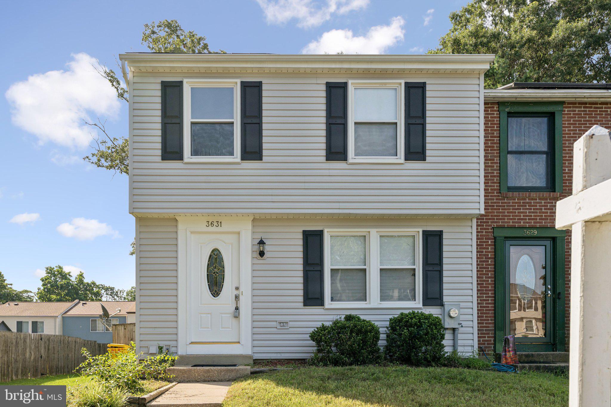 Turnkey End-Unit Townhome in Prime Chesterfield Community – Ideal for First-Time Buyers or Savvy Investors! -- Welcome to this beautifully updated 3-bedroom end-unit townhome in the highly desirable Chesterfield neighborhood, just minutes from shopping, dining, schools, and major commuter routes! Featuring luxury vinyl flooring, sunlit interiors, and an open-concept layout, this home is move-in ready and perfect for comfortable living or generating rental income. -- The stylish kitchen offers quartz countertops, custom tile backsplash, and a sunny dining area—ideal for casual meals or entertaining guests. A convenient main-level powder room adds functionality for everyday life. -- Upstairs, you'll find a spacious primary suite with a walk-in closet, plus two additional bedrooms—perfect for family, guests, or a home office setup. -- The fully finished lower level boasts a cozy family room with a fireplace, a second half bath—making it the perfect spot for movie nights or game day gatherings. -- From the kitchen, step outside to a private deck and fully fenced yard with a storage shed and plenty of room to relax, play, or host BBQs. -- For added convenience, the roof and windows are about 5yo; the HVAC is just 10yrs old. -- Enjoy resort-style amenities in the Chesterfield community, including two outdoor pools, a clubhouse, tennis and basketball courts, and multiple playgrounds. -- Whether you're a first-time buyer looking for value or an investor seeking a great rental opportunity, this home offers location, lifestyle, and long-term potential!