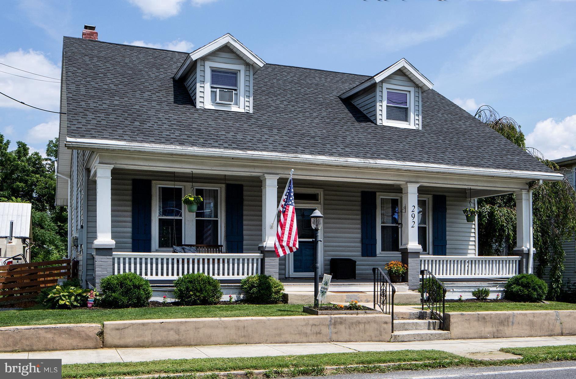 Charming Cape Cod in Cumberland Valley Schools!
Welcome to this picture-perfect Cape Cod bursting with charm and curb appeal in the sought-after Cumberland Valley School District. From the moment you arrive, the inviting front porch—complete with a classic swing—sets the tone for relaxed summer evenings and timeless comfort.
Step inside to find beautifully refinished hardwood floors that flow throughout the home, enhancing its warmth and character. The heart of the home is the breathtaking custom kitchen, featuring a stunning oversized island, gleaming stainless steel appliances, and plenty of space for cooking and entertaining. Just off the kitchen, a large sunroom provides the perfect spot for morning coffee or gathering with friends and family.
This home offers 3 generously sized bedrooms, including a desirable first-floor primary bedroom, and 1.5 baths. Outside, enjoy the fully fenced backyard with a covered back porch, two sheds for extra storage, and a spacious yard ideal for gardening, pets, or play.
Don’t miss this rare blend of classic charm and modern updates in a fantastic location—schedule your showing today!