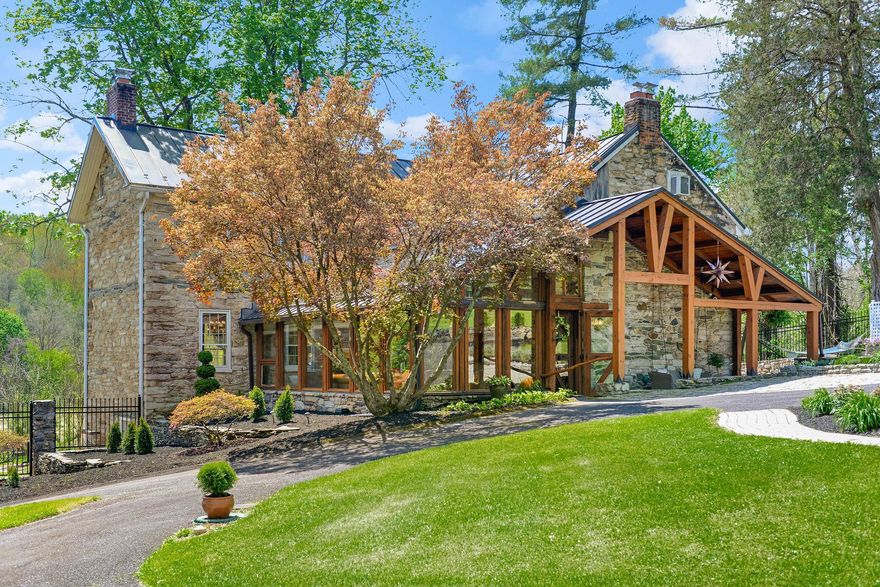 Coming Soon in Frederick County — A truly rare historic estate set on over 10 scenic acres along Linganore Creek. Known as Lorien, this early stone residence blends timeless character with thoughtful modern updates, including a renovated kitchen, restored grounds, vineyard, pond, and multiple fireplaces. A private retreat rich in history, beauty, and possibility. Professional photography and video will be uploaded Wednesday.