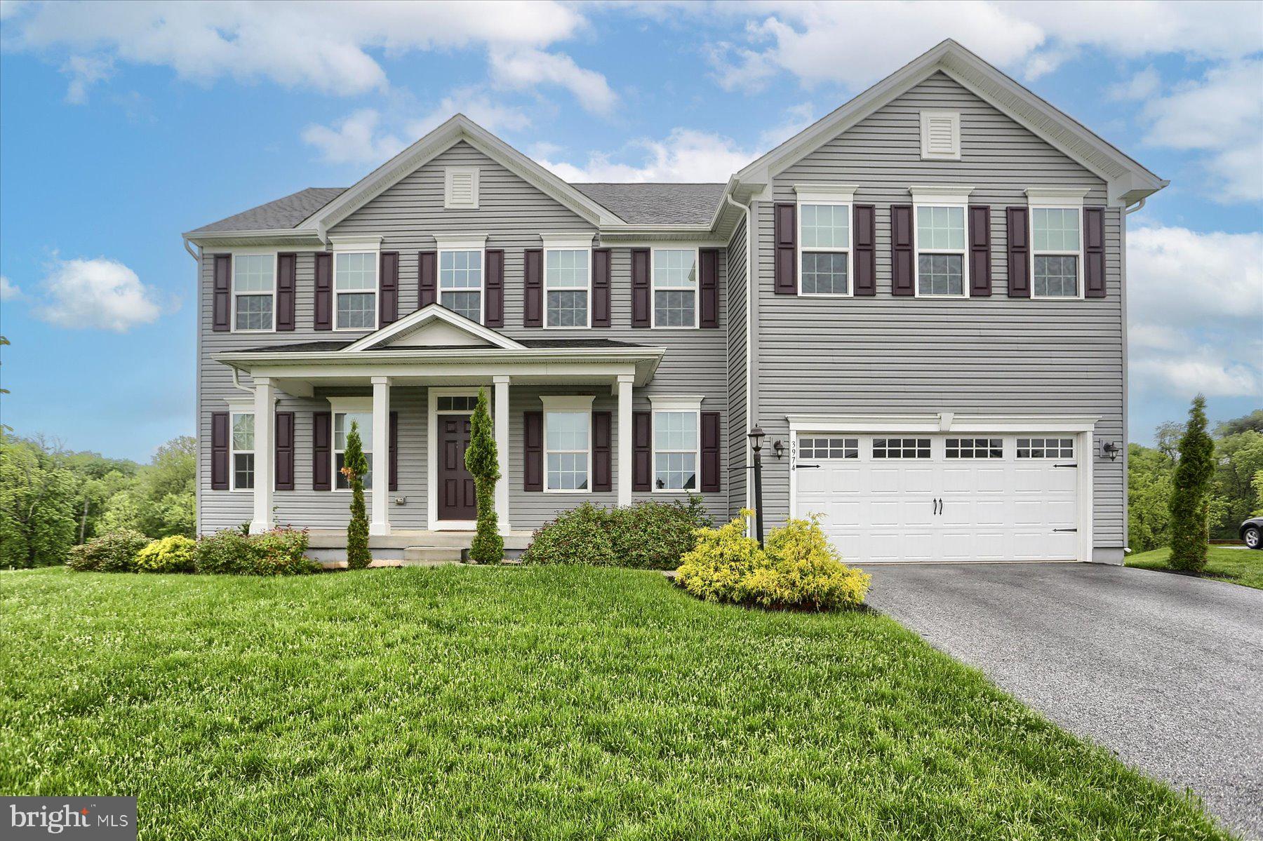 This stunning, single-family home located in the desirable Stray Winds Farm neighborhood, offers 4 bedrooms, 3.5 bathrooms, and 3408 square feet of above grade living space. Built in 2020, this beautiful residence sits on a .45 acre lot, with scenic, open space views and privacy.
Inside, you'll find a flex room on the first floor that can be used as a home office, as well as two spacious living areas, a gas fireplace, mudroom, and a large, open concept kitchen with granite counter tops, custom cabinetry and a central island providing extra counter space, storage and seating.
The 2nd floor provides an open loft that can be used as a home office, playroom, gaming room, or a cozy reading space. This floor includes the primary bedroom and ensuite bathroom, 3 additional spacious bedrooms, another full bathroom with a double vanity, and the laundry room with a utility sink.
The walkout finished basement opens to a custom-built stone patio with a stone firepit and luxurious hot tub - perfect for soaking under the stars! The basement also includes a large living room, full bathroom, theater room (or extra bedroom) and a wet bar with a beverage fridge, granite countertops and custom cabinetry with plenty of storage space.
Located in the Central Dauphin School District with access to walking paths, playgrounds, and close proximity to major highways, book your showing now to see what makes this home so special!