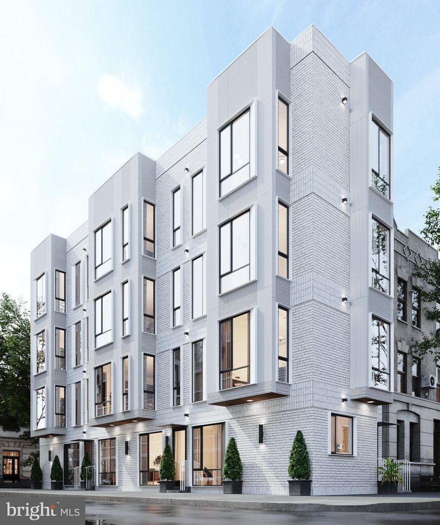 FALL 2021 DELIVERY! Presenting 1754 Wylie St Unit 5, a modern new construction unit in the growing Francisville neighborhood just steps from the highly desirable Fairmount Ave. 

This modern and unique home consists of a thoughtfully laid-out floor plan with attractive modern finishes and a massive roof deck with center city views. 

Upon entry, you’ll notice the modern facade with Alaska white brick, large black shutters, and Andersen doors. 

Entering the home, you’ll be greeted by an airy large open concept floor plan with 6” Alabster White Oak flooring throughout the home. Enjoy tons of natural sunlight from the oversized windows. A bonus feature includes built-in Sonos speakers in the spacious living room and kitchen. 

The gourmet kitchen features an expansive island, white quartz countertops, white subway tile backsplash, soft close white Ultracraft cabinetry, and state-of-the-art Whirpool stainless steel appliances, and a spacious dining area.

Follow through to the spacious guest bedroom with large windows, built-in closet space and an en-suite bathroom with a tub and a white Ultracraft vanity with modern black finishes. 

Next, enter the light-filled master suite complete with a large walk-in closet with ample storage space, and an en-suite master bathroom featuring black Delta Trinsic finishes, white Ultracraft double vanity, and a luxury walk-in tiled shower. 

This home is right across the street from The Francisville playground, and several hot spots like Bar Hyyge, Engimono Sushi, Bold Coffee Bar, Osteria, SOUTH, Tela’s Market and Kitchen, Cantina Feliz, Roberto Clemente Park, The Spring Gardens, Aldi and more!

Schedule a showing today!