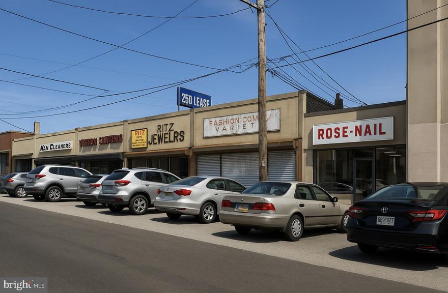 When you are investing for now and for future, my opinion this is the best deal in Upper Darby Township. This 6 (Six) store is selling for $1.2 million dollars. All the store are occupied. Please contact us for more details.