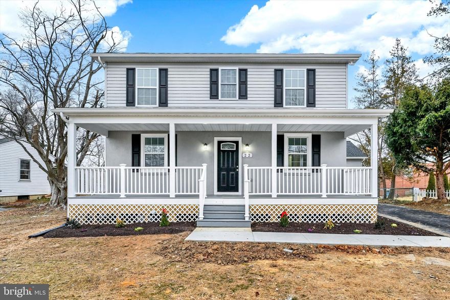 Nestled near the charming Reisterstown Historic Community, this exquisite Colonial home offers a perfect blend of classic elegance and modern charm. With four spacious bedrooms and three and a half beautifully appointed bathrooms, this residence is designed for both comfort and style. Step inside to discover an inviting open floor plan that seamlessly connects the living, dining, and kitchen areas, enhanced by recessed lighting to create a luminous ambiance throughout. The kitchen features upgraded countertops that complement the sleek stainless steel appliances, including a built-in microwave, refrigerator, dishwasher, and electric range. Whether you're hosting a dinner party or enjoying a quiet meal, this kitchen is a culinary enthusiast's dream. Cozy up in the living room by the electric fireplace, creating a perfect setting for relaxation during cooler evenings. The main level boasts an entry-level master bedroom with ensuite bathroom. Upstairs enjoy a second master suite with ensuite, two additional bedrooms, and a full bath with a tub/shower combination. The partially finished basement offers additional space for recreation or storage, allowing for endless possibilities to tailor the home to your lifestyle. Outside, the property sits on a generous 0.42-acre lot, providing ample space for outdoor activities. The oversized detached garage and long driveway offer convenient parking solutions. This home is not just a residence; it's a lifestyle. With its thoughtful design, it invites you to create lasting memories in a space that feels both sophisticated and welcoming. Experience the perfect blend of modern amenities and timeless charm in this exceptional property, where every detail has been curated for your comfort and enjoyment. This one won't last long so schedule your showing today!